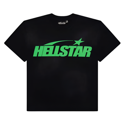 Hellstar Classic T-Shirt Regular Print Green