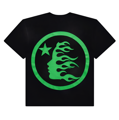 Hellstar Classic T-Shirt Regular Print Green