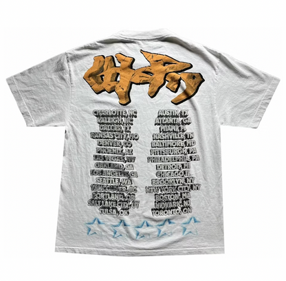 Travis Scott Utopia Tour Skitzo Circus Maximus Tee White