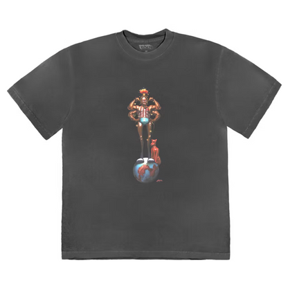 Travis Scott Utopia Is In Miami Circus Maximus Tee Black