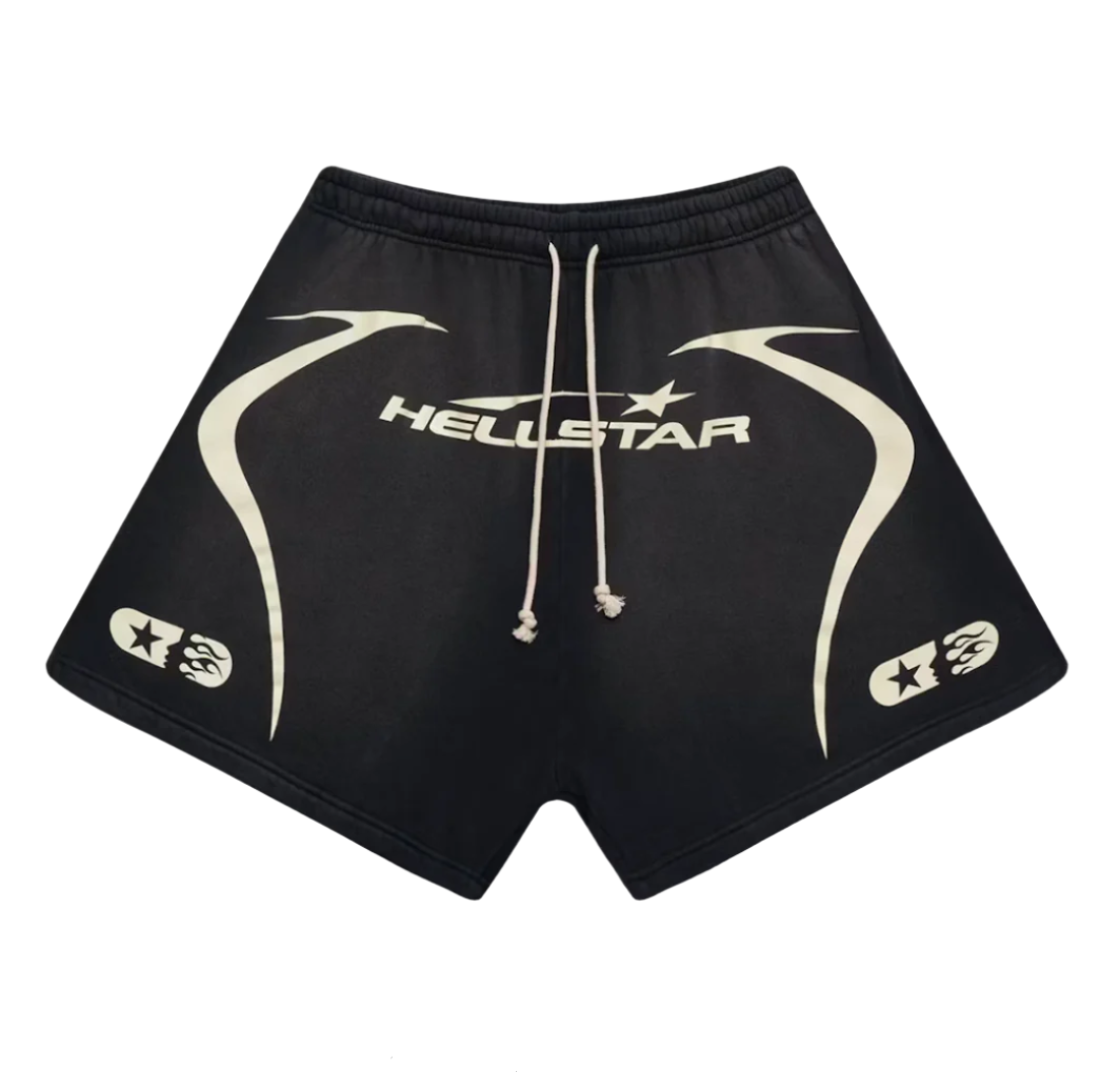 Hellstar Sports Warm Up Shorts Black