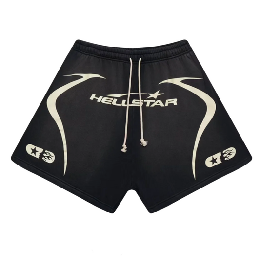 Hellstar Sports Warm Up Shorts Black