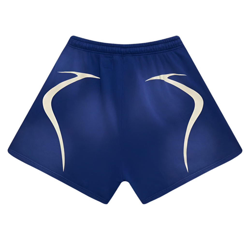 Hellstar Sports Warm Up Shorts Blue