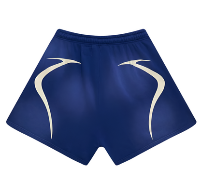 Hellstar Sports Warm Up Shorts Blue