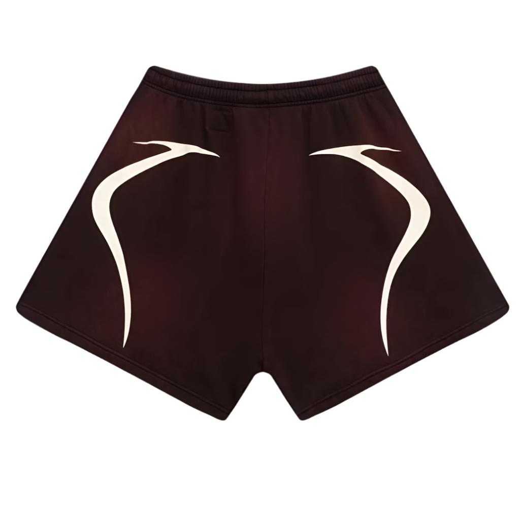 Hellstar Sports Warm Up Shorts Brown