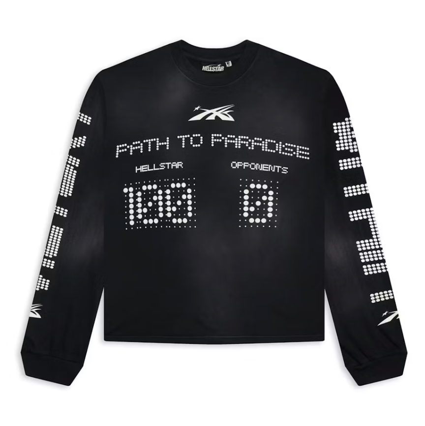 Hellstar Studios Scoreboard L/S Shirt Black