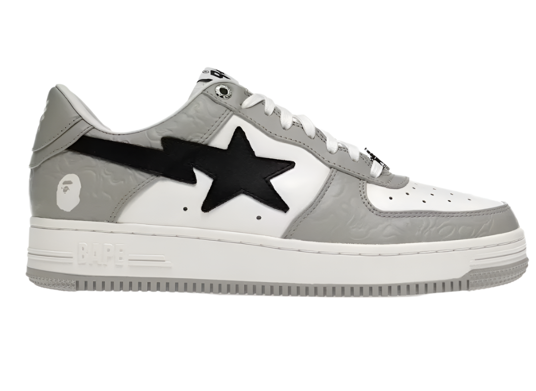 A Bathing Ape Sta Low Grey Black