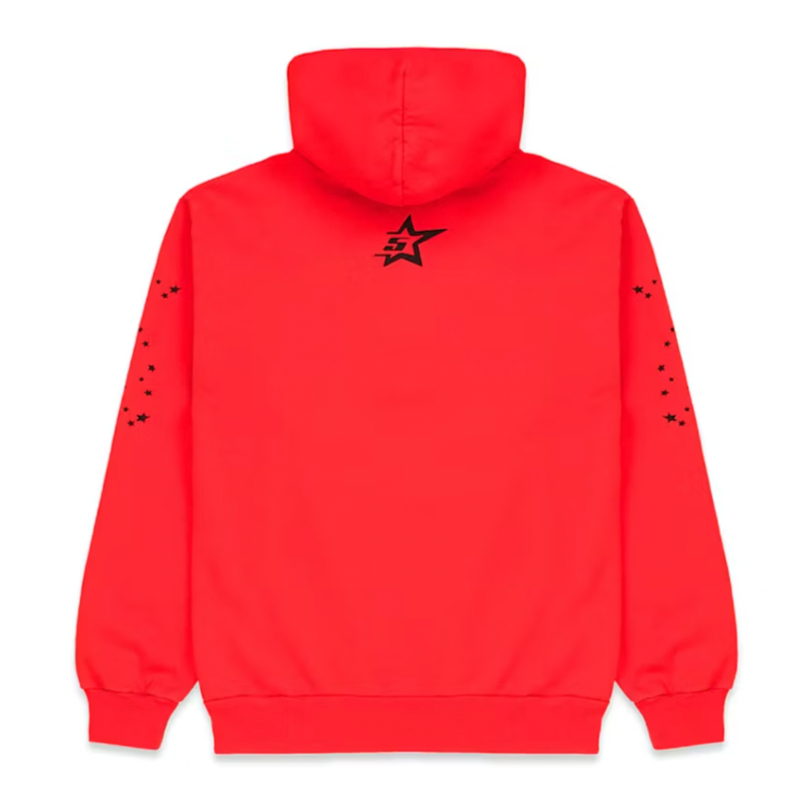 Sp5der P*NK V2 Hoodie Red