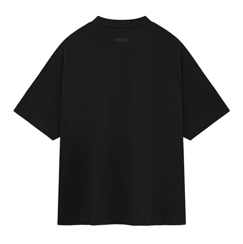 Essentials Jersey Crewneck Tee Black
