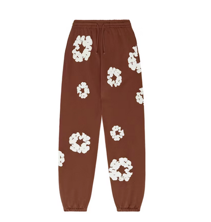 Denim Tears Cotton Wreath Sweatpants Brown