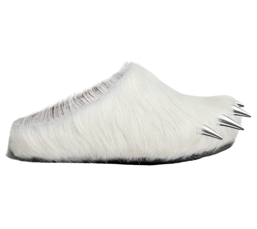 Bravest Studios Bear Claw Mule White