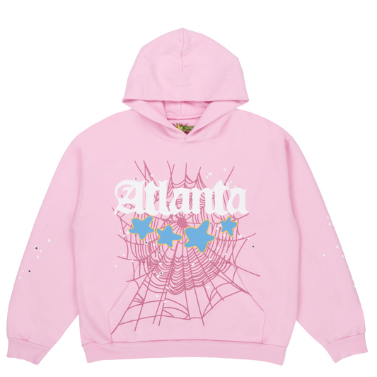 Sp5der Worldwide Sweatshirt Atlanta Pink