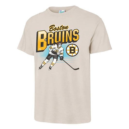 BOSTON BRUINS 100TH ANNIVERSARY LUNCH PAIL LOCKER VINTAGE '47 TUBULAR TEE