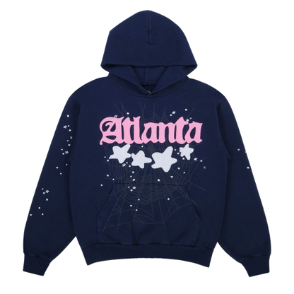 Sp5der Worldwide Sweatshirt Atlanta Navy