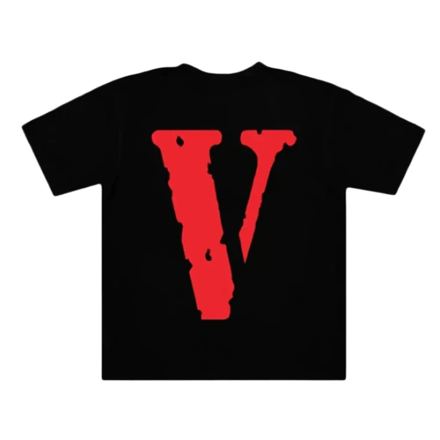 Vlone Staple T-Shirt Black Red